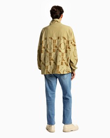 MIX MEDIA POPOVER JACKET, Logo Aop Wheat Fields, hi-res