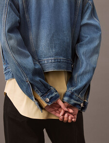 90s Trucker Jacket, AURORA, hi-res