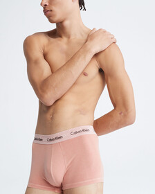 MODERN COTTON LOW RISE TRUNKS, RUST, hi-res