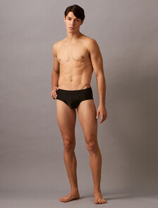 Ck Black Micro Hipster Briefs, Black, hi-res