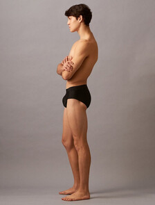 Ck Black Micro Hipster Briefs, Black, hi-res