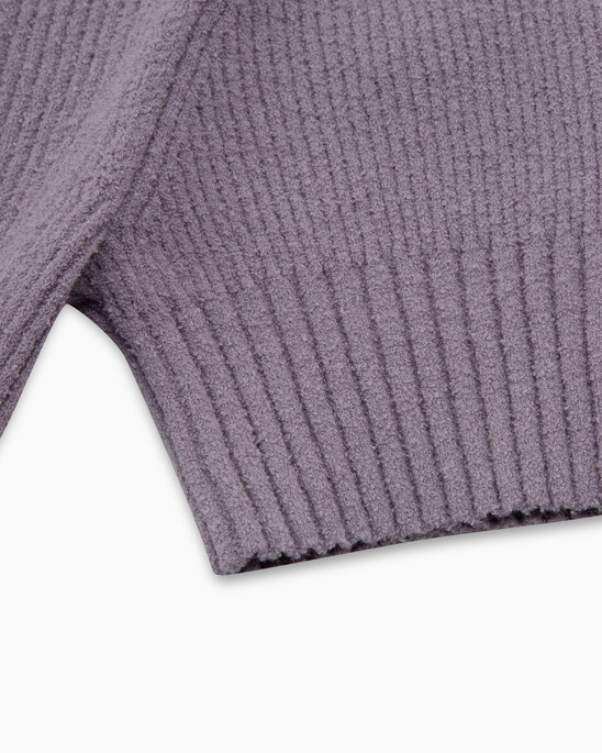 Feminine Chenille Short Sleeve Sweater