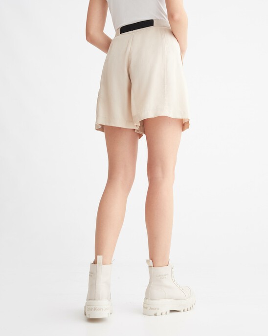 Modern Utility Belted Shorts