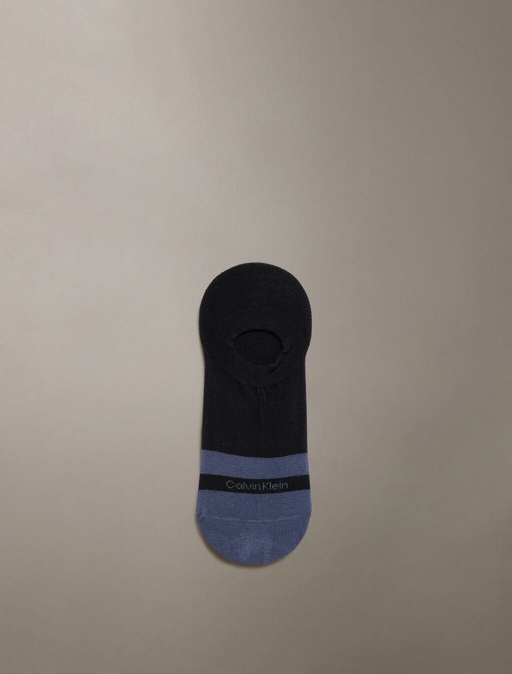 CK Logo Sneaker Liner Sock, BLACK, hi-res