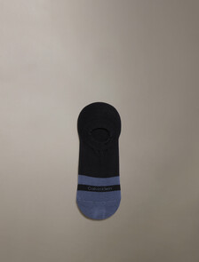 CK Logo Sneaker Liner Sock, BLACK, hi-res