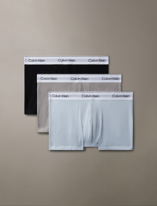 3 Pack Icon Cotton Stretch Trunks