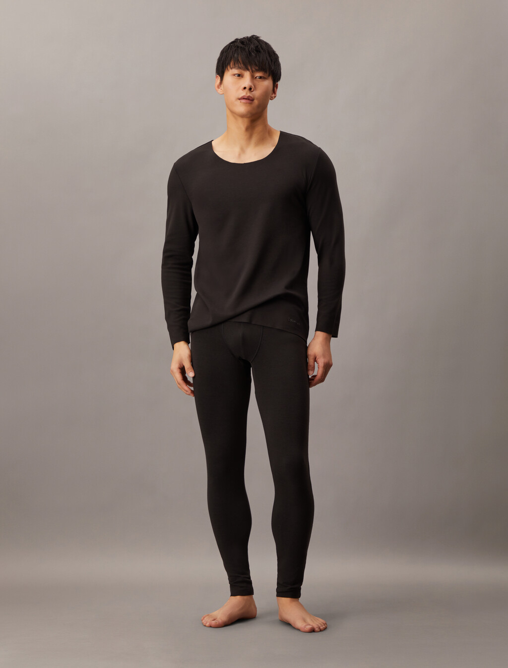 Warm Long John, Black, hi-res