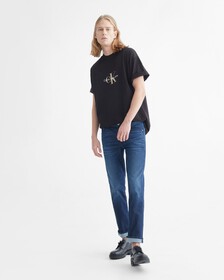 ARCHIVAL NEUTRALS MONOGRAM TEE, CK BLACK, hi-res