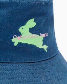 Year Of The Rabbit Reversible Bucket Hat, GIBRALTAR SEA, hi-res
