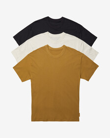 CK Standards 3 Pack Crew Neck Top, BLACK BEAUTY OLIVE BONE WHITE, hi-res
