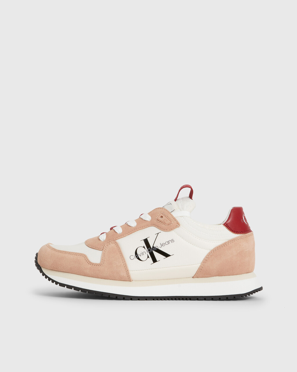 SUEDE TRAINERS, Ancient White/Cafe Creme, hi-res