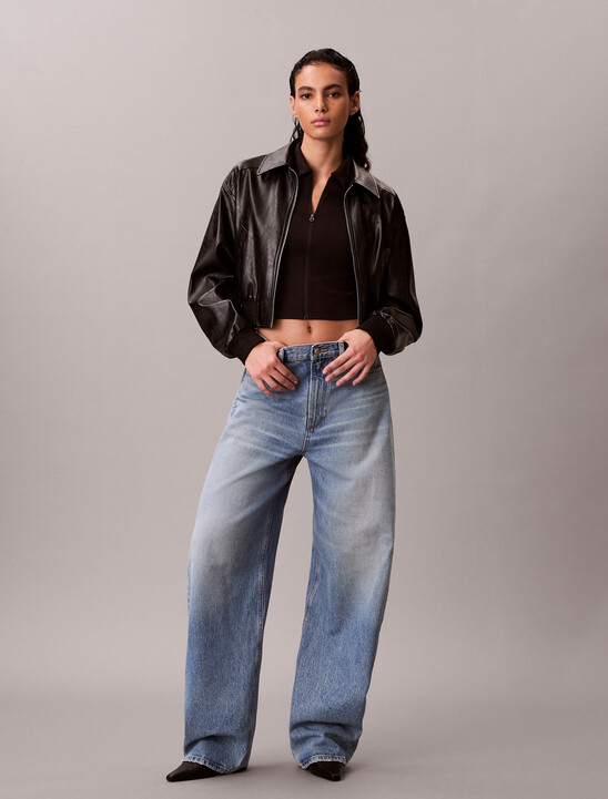 High Rise Barrel Jeans