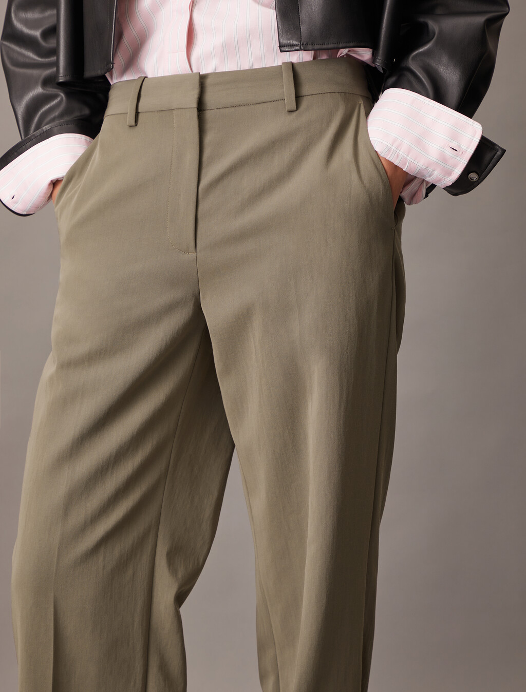 Tailored Flare Trouser, Overcast, hi-res