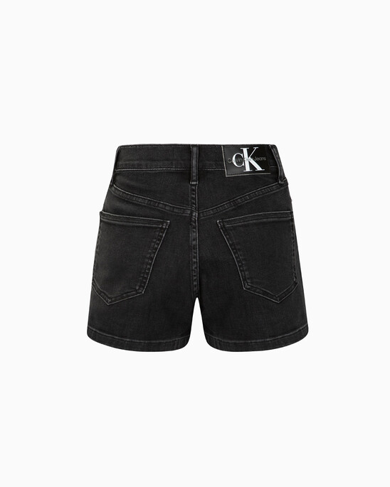 37.5 Recycled Cotton High Rise Denim Shorts