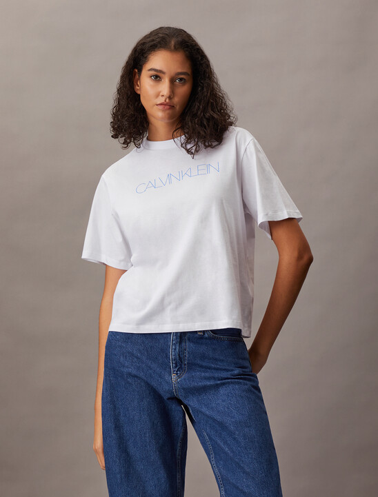 Boxy Logo Tee