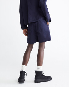 STANDARDS OVERDYED DECK SHORTS, NAVY BLAZER-410, hi-res