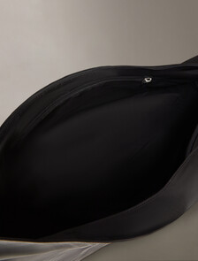 Pinched XL Hobo Bag, Black, hi-res