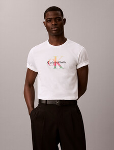 Monogram T-shirt - Pride, Brilliant White, hi-res