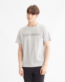 ESSENTIALS LOGO GRAPHIC TEE, ATHLETIC GREY H, hi-res