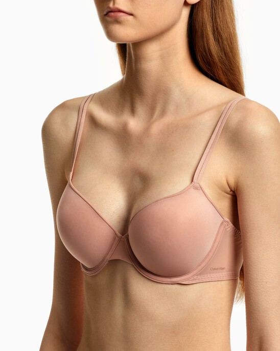 SHEER MARQUISETTE LIGHT LINED DEMI BRA
