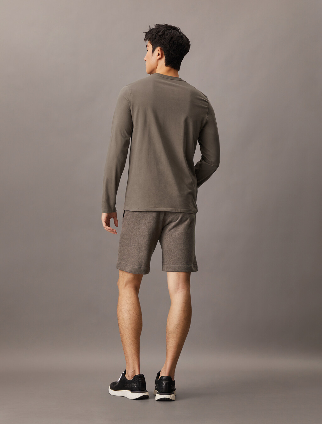 Knit Sweat Short, DARK RABBIT, hi-res