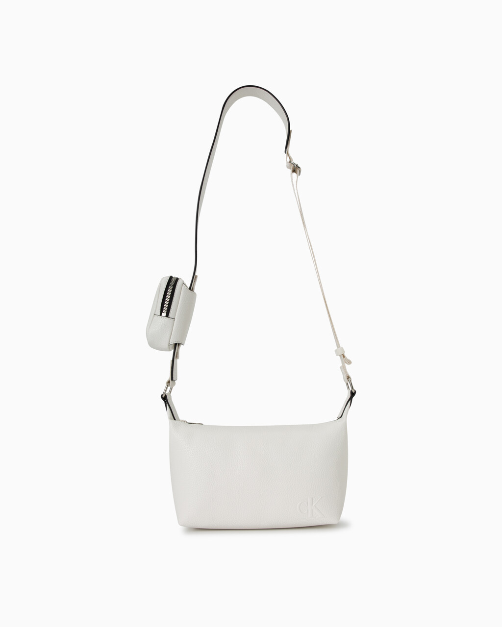 CKJ Connected Shoulder Bag, BRIGHT WHITE, hi-res