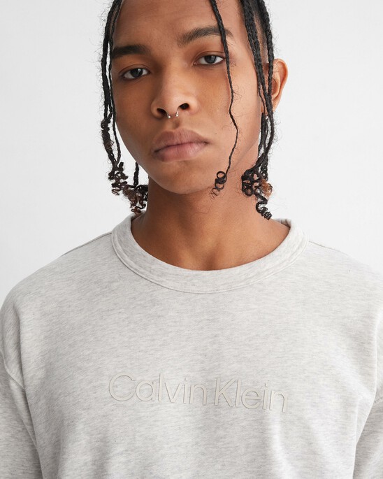 COTTON TERRY LOGO SWEATSHIRT