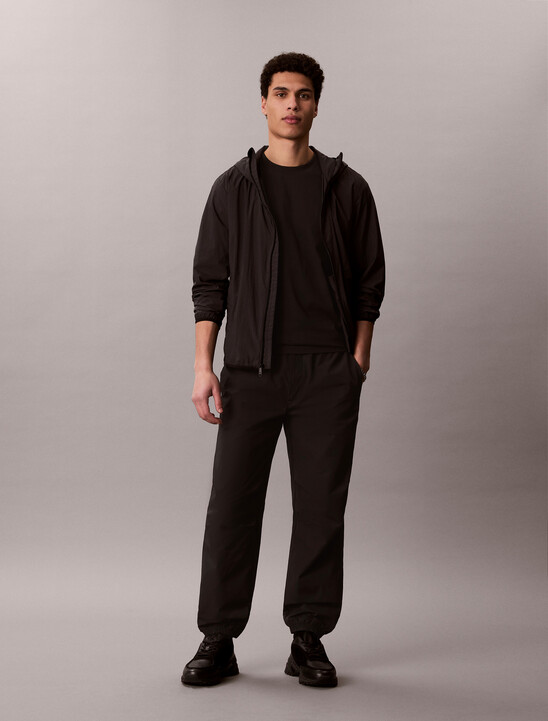Cotton Nylon Parachute Pant