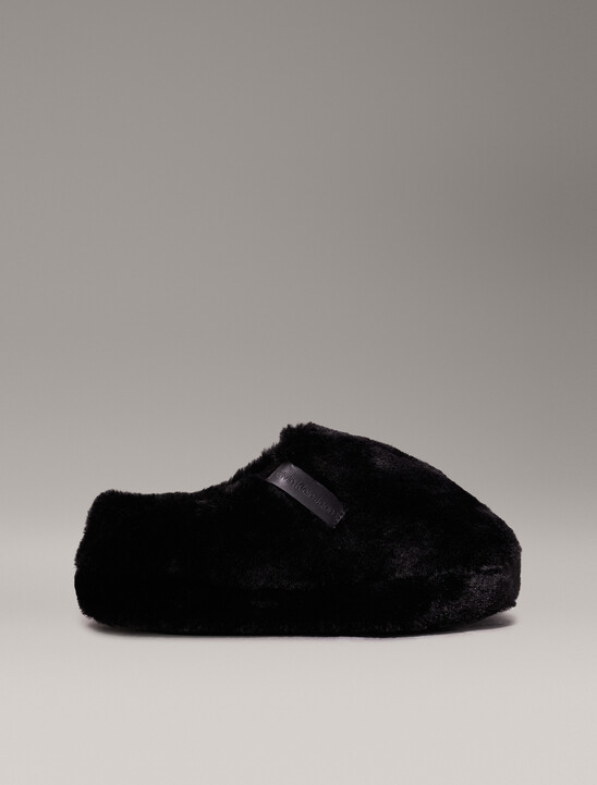 Faux Fur Slippers