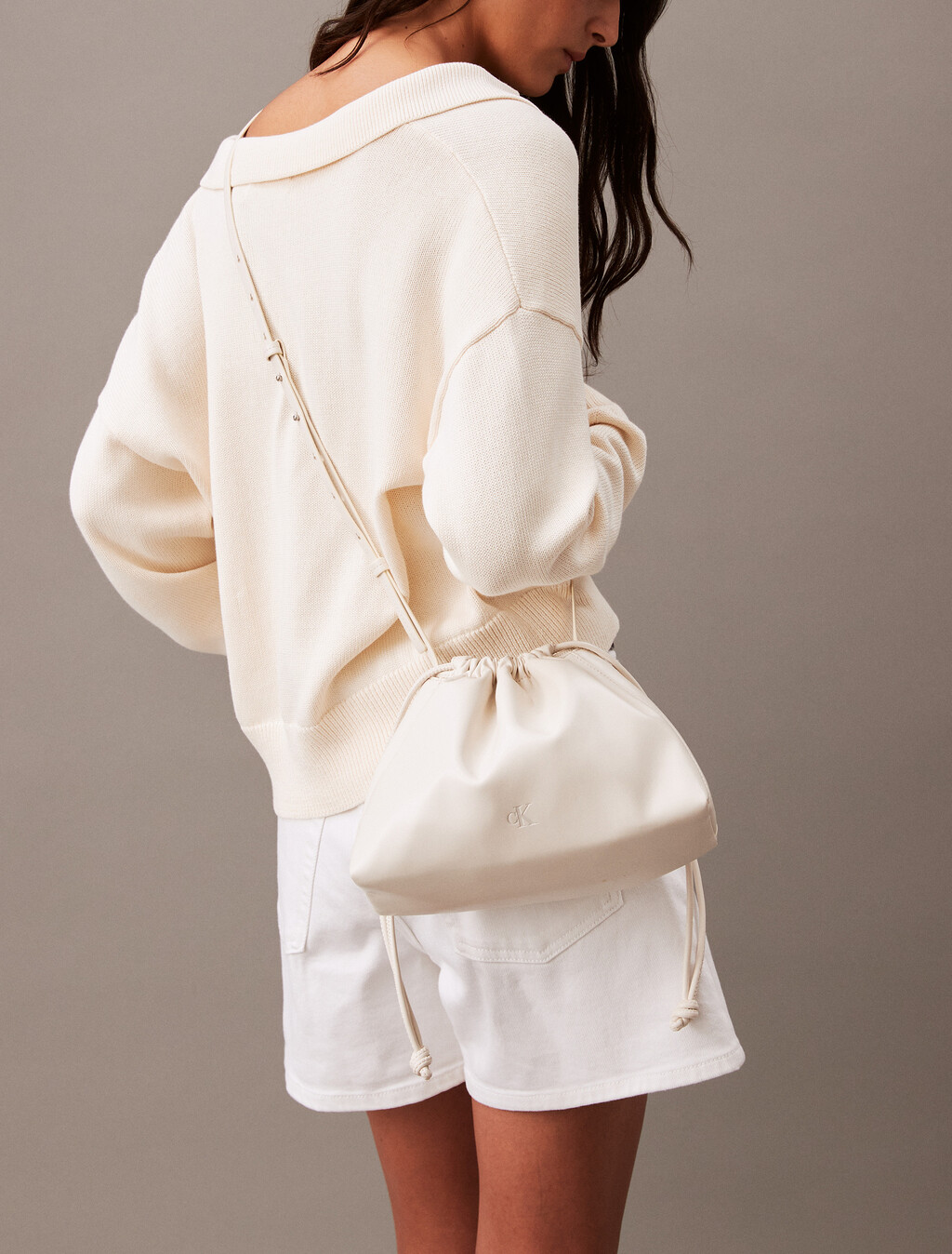 Drawstring Bag, Pelican, hi-res