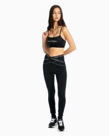 CORE WORKOUT LOW SUPPORT SPORTS BRA, CK BLACK, hi-res