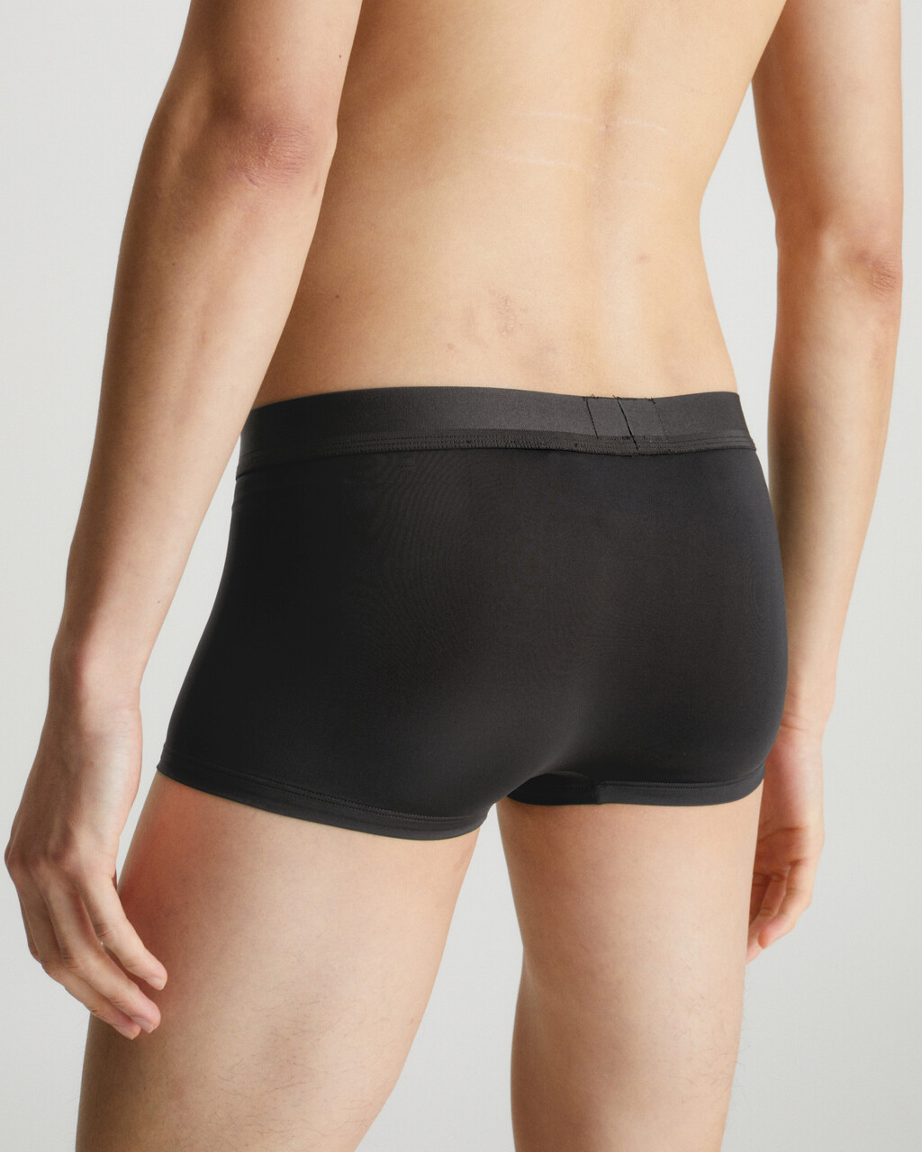 CK Black Low Rise Trunks, Black, hi-res