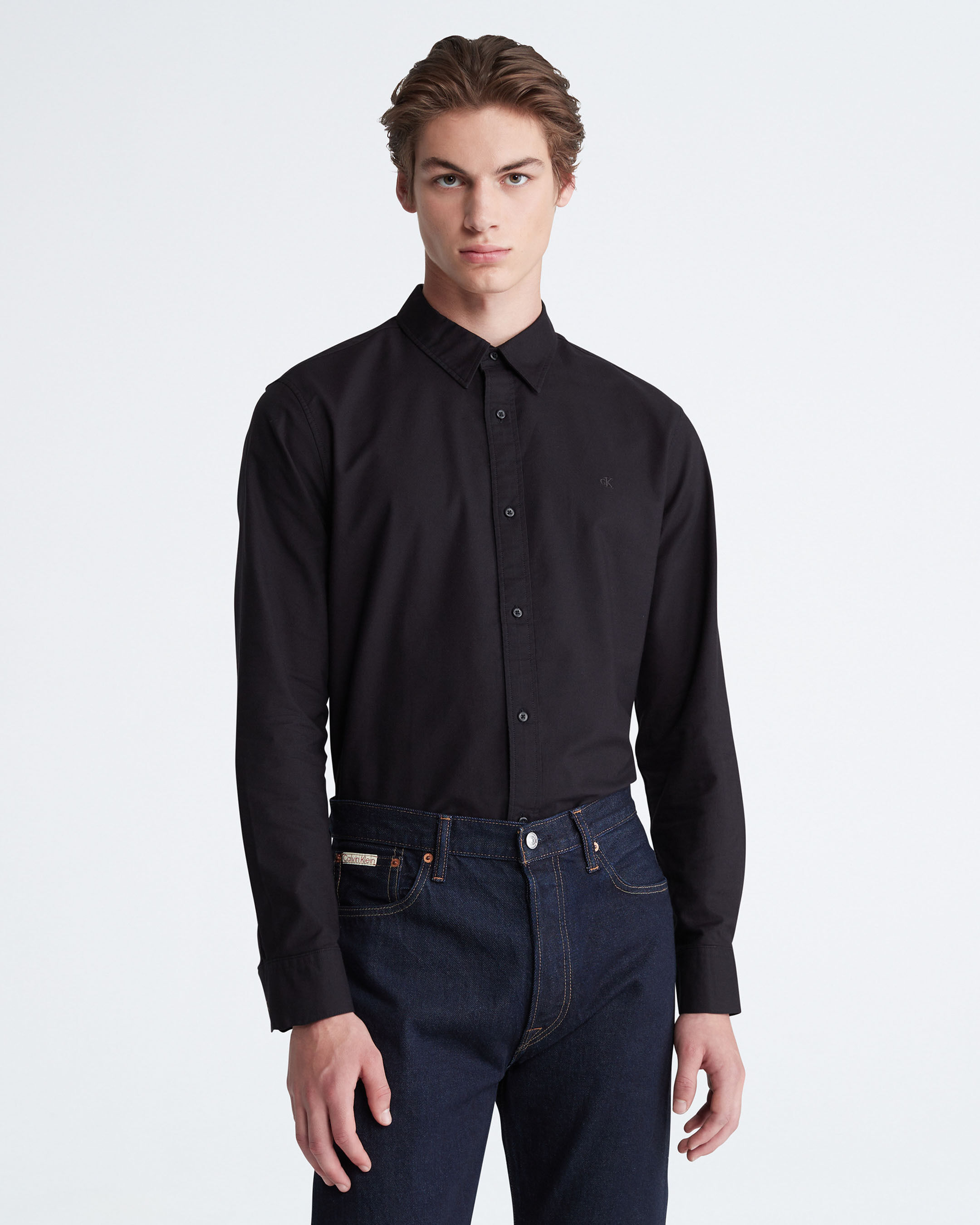 Oxford Classic Shirt black Calvin Klein Singapore