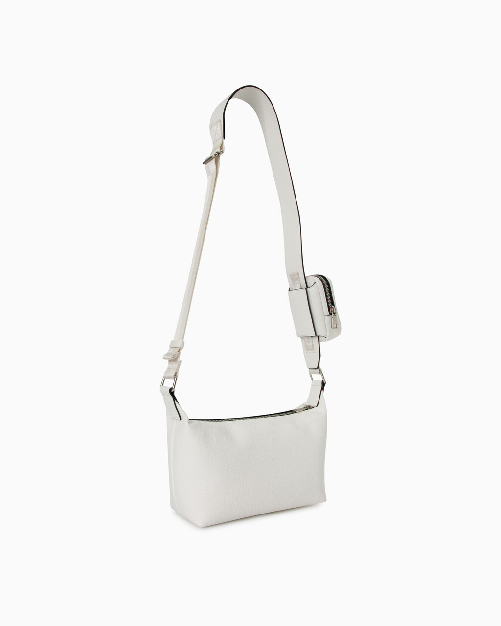 CKJ Connected Shoulder Bag, BRIGHT WHITE, hi-res