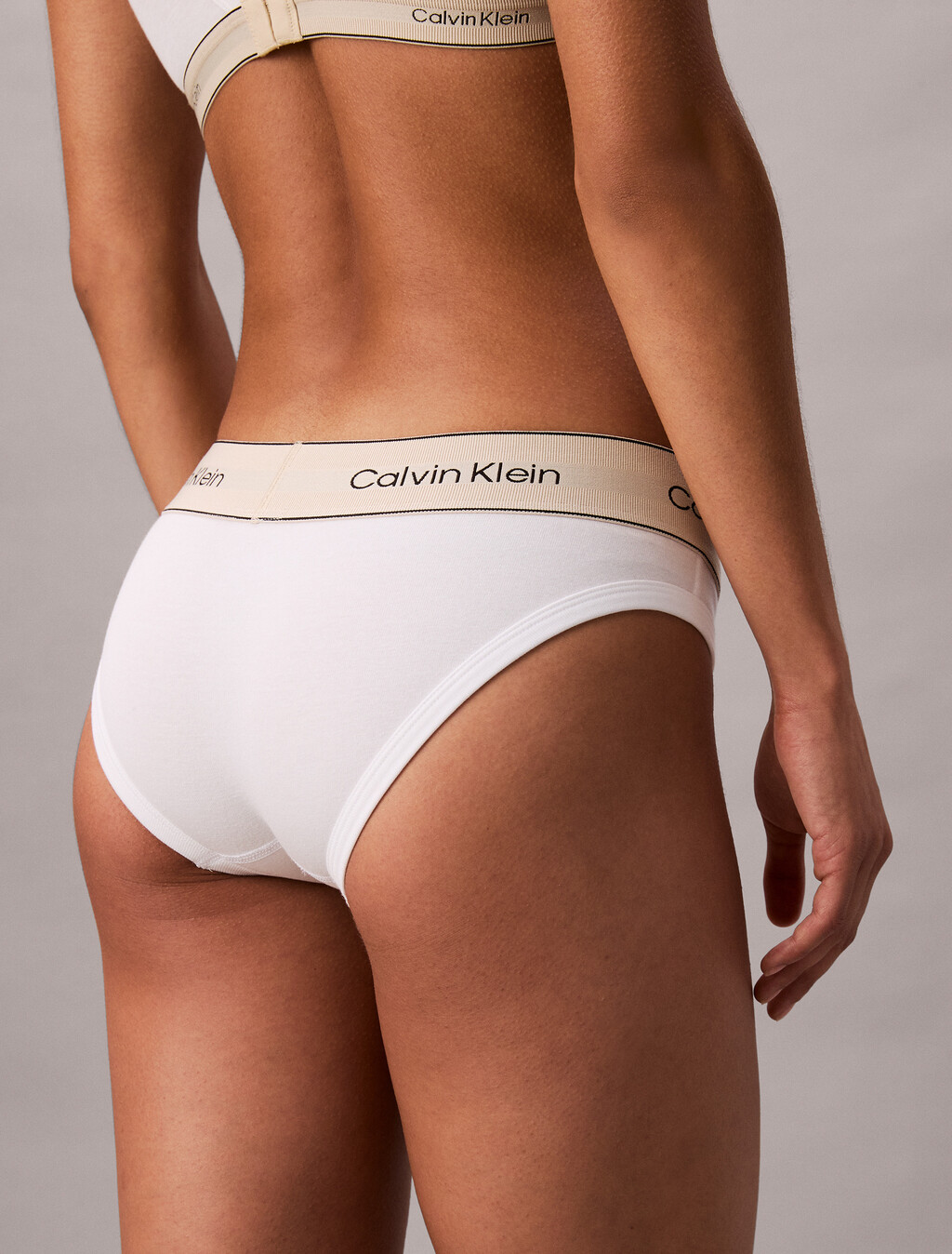 Bikini Briefs - Heritage Cotton, White, hi-res