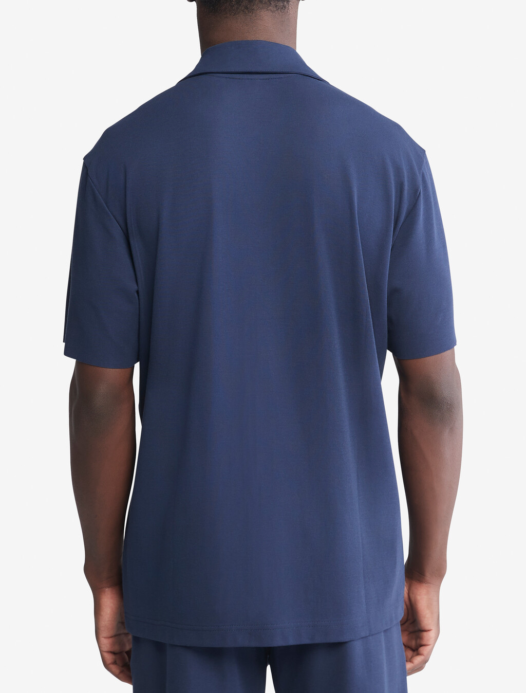 S/S BUTTON DOWNBLUE SHADOW, BLUE SHADOW, hi-res