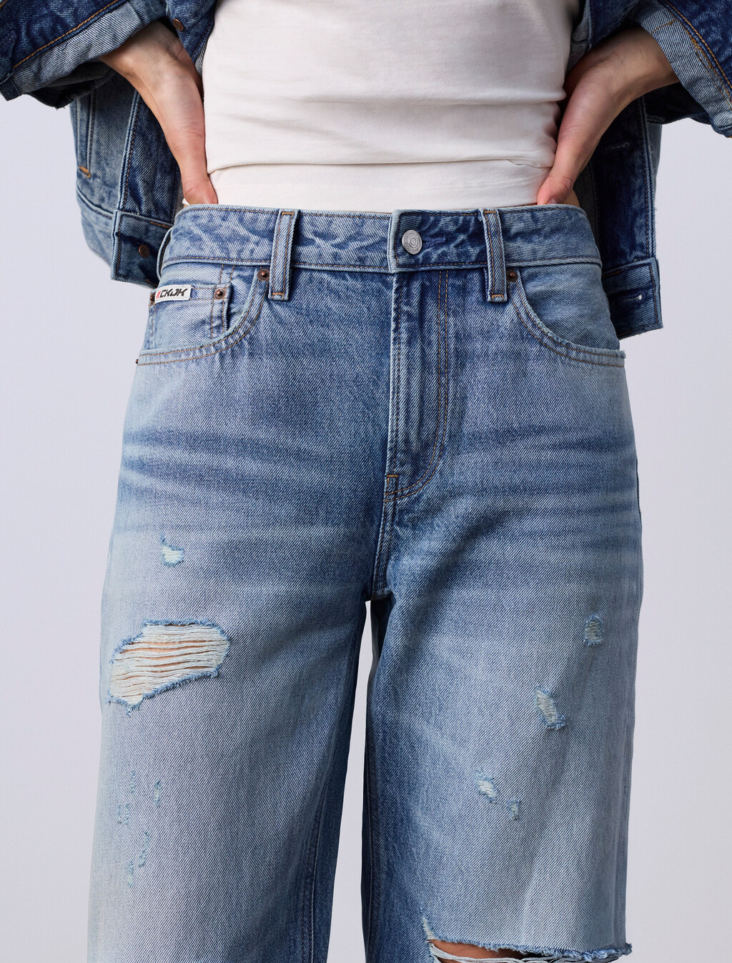 Jung Kook for Calvin Klein 90s Straight Jeans, REBEL, hi-res