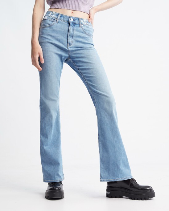 37.5 High Rise Flared Jeans