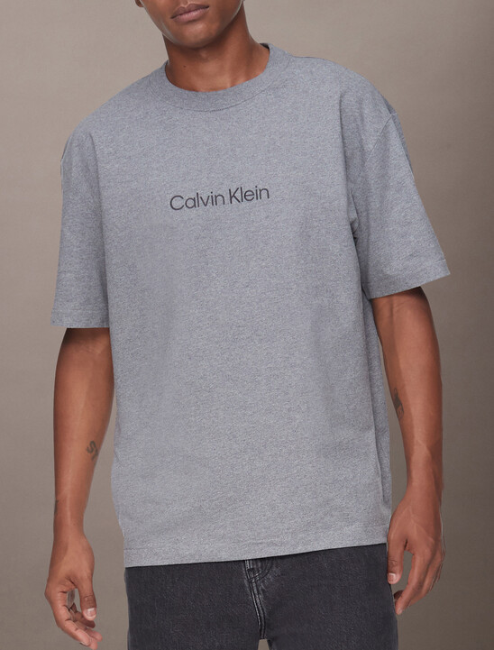 Calvin Logo Crew Neck Tee