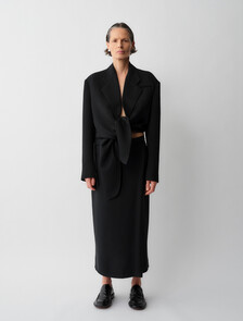 Hallie Skirt, Black, hi-res