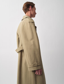 Jones Trench Coat, Khaki, hi-res