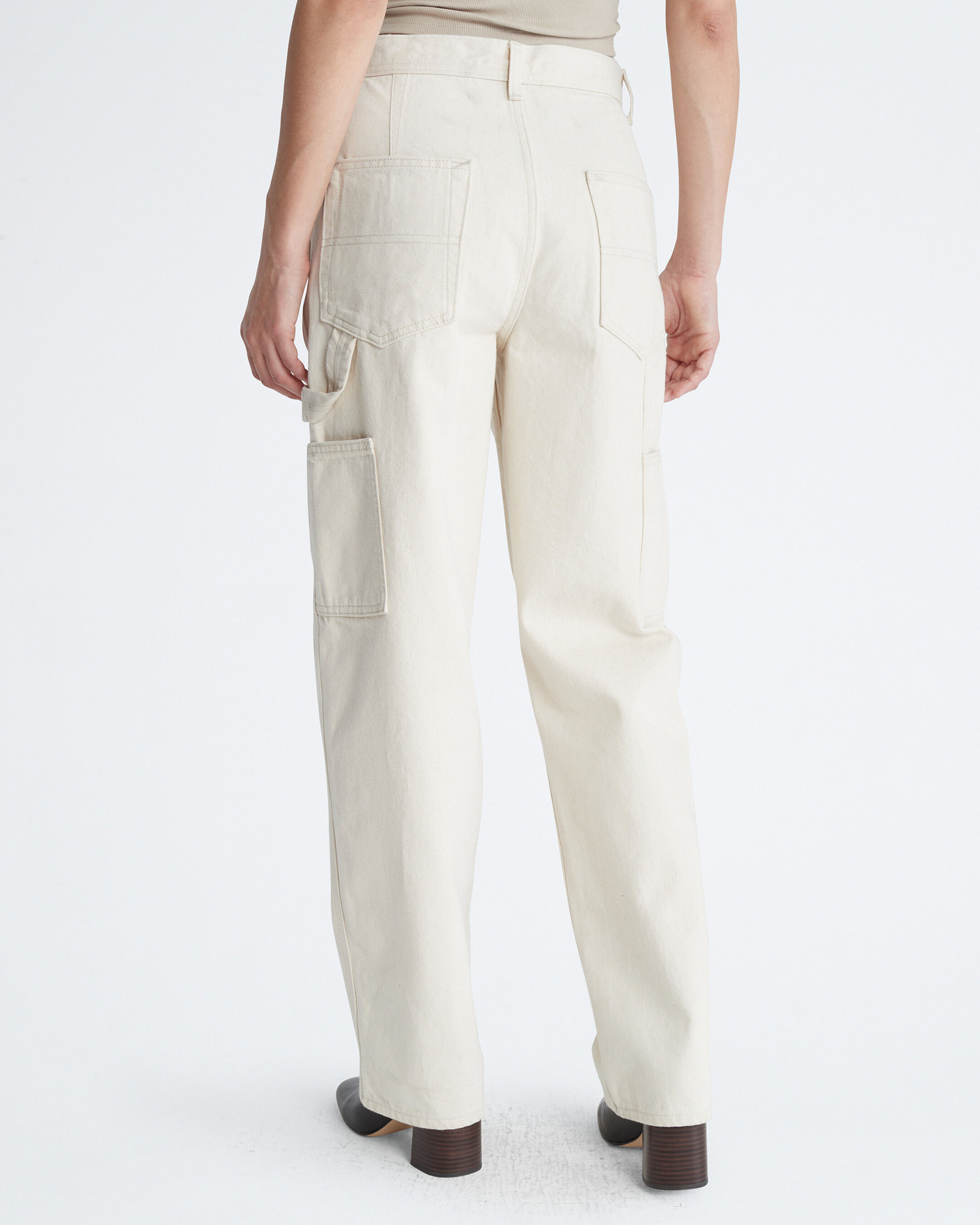 White best sale utility pants