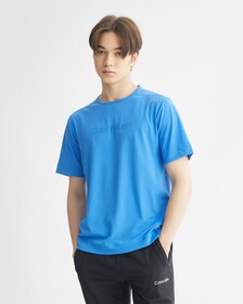 LOGO GYM T-SHIRT, PALACE BLUE, hi-res