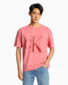 MONOGRAM RELAXED FIT TEE, RAPTURE ROSE-67, hi-res