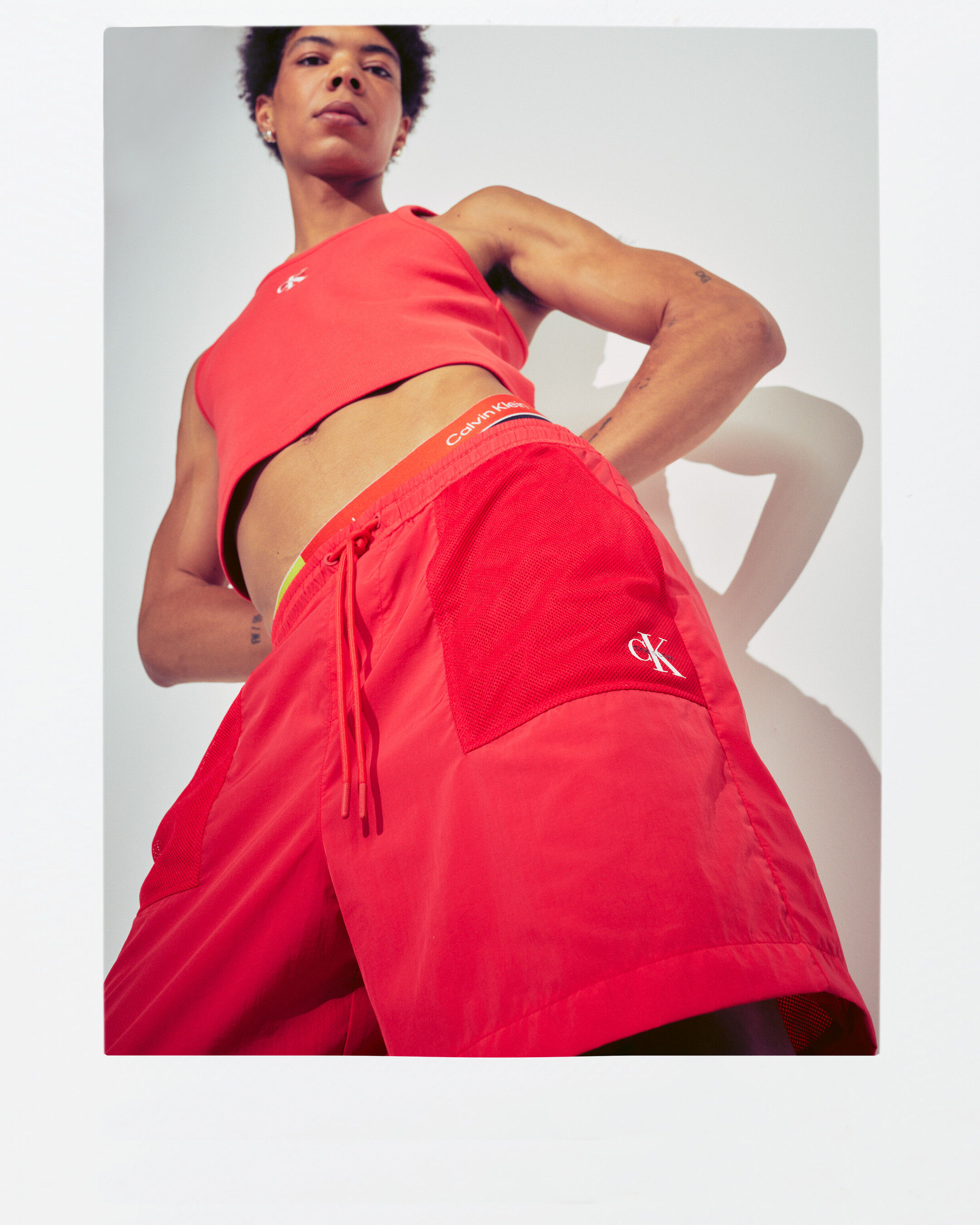 Calvin klein velvet shorts on sale