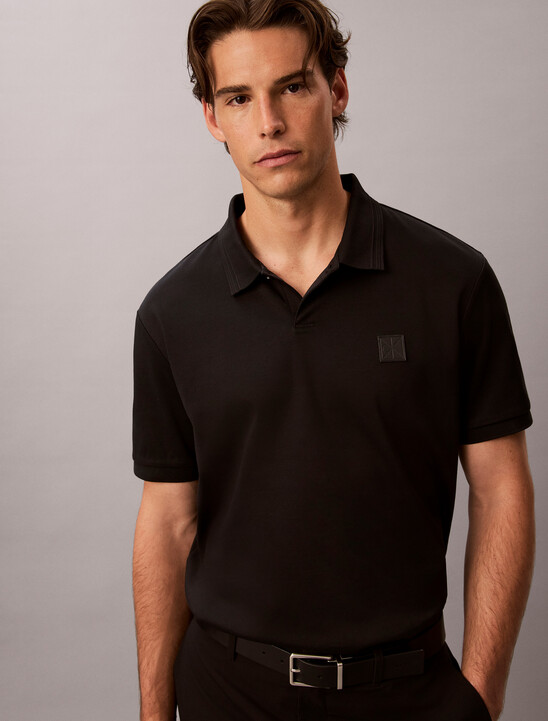 Mercerized Double Knit Cotton Polo