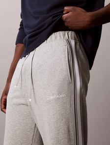 Cotton Blend French Terry Joggers, Medium Grey Heather, hi-res