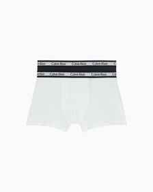 BOYS MODERN COTTON TRUNKS 2 PACK, Pvhwhite/Navyiris, hi-res