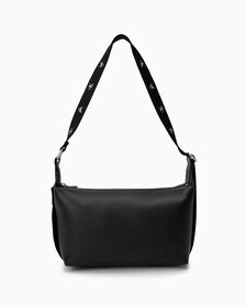 Recycled Shoulder Bag, BLACK, hi-res