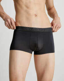 CK Black Low Rise Trunks, Black, hi-res